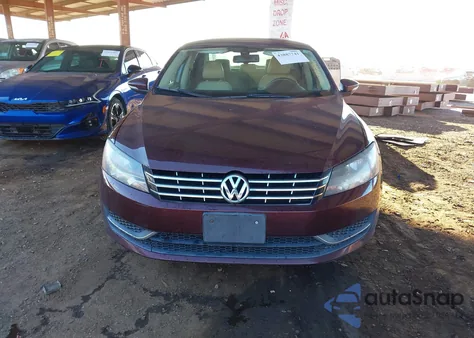 2012 Volkswagen Passat 2.0L Tdi Se z USA, uszkodzony, nr VIN 1VWBN7A35CC087325